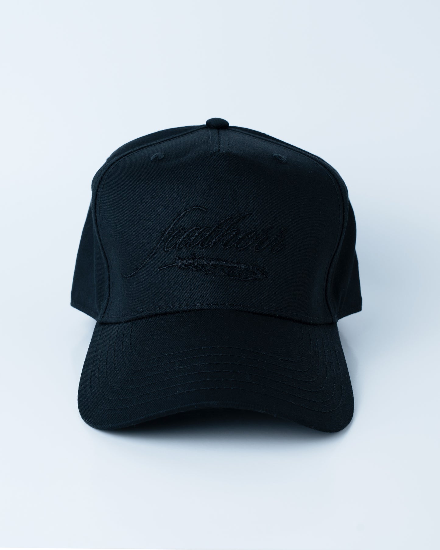 Featherr Signature Hat - Black & Black